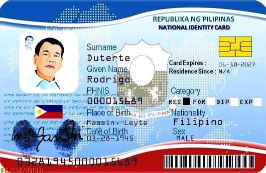 National ID, Approved By The Senate And Is Now On Final Reading