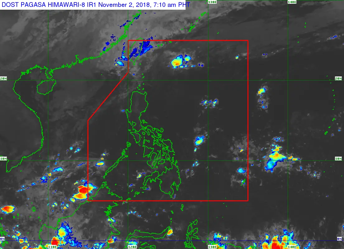 1 to 2 storms this November, says PAGASA